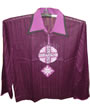 Purple Fotua Applique